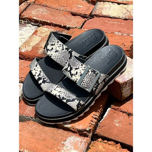 Sorel Roaming Platform Slide Sandal, Size 9 - Picture 3 of 16